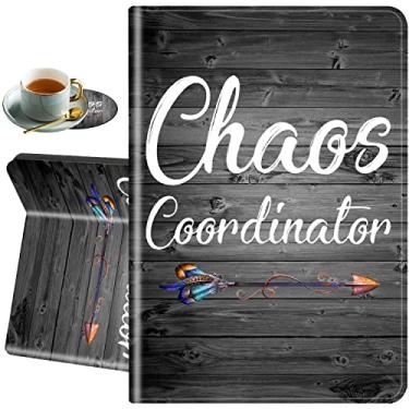 Imagem de Capa para Samsung Galaxy Tab A8 10.5 2022, capa protetora de TPU à prova de choque para tablet Samsung Galaxy A8 de 10,5 polegadas (SM-X200/X205/X207), Coordenador de caos