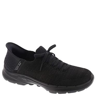 Imagem de Skechers Tênis feminino Hands Free Slip-ins Go Walk 6-Lovely Day, Preto, 40