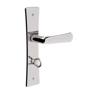 Imagem de Fechadura 3f linha self 36 espelho bella banheiro - cromado - FERRAGEN