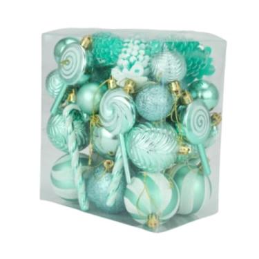 Imagem de menolana 40Pcs Bolas de Natal Enfeites Bolas de Natal 4 cm, 6 cm Decorações Bolas de Natal para Mesa de Jardim Centro de Mesa Ano Novo Casa