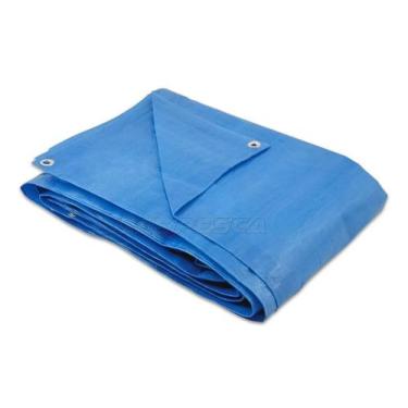 Imagem de Lona Plástica Encerado 100 Micras (5m x 4m) Azul - Kala