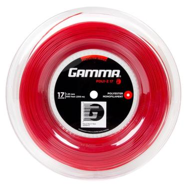 Imagem de Corda Gamma Poly Z 17L 1.25mm Vermelha Rolo com 200 metros