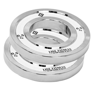 Imagem de Par Anilha Olimpica Fracionada 0,5 Kg-Unissex