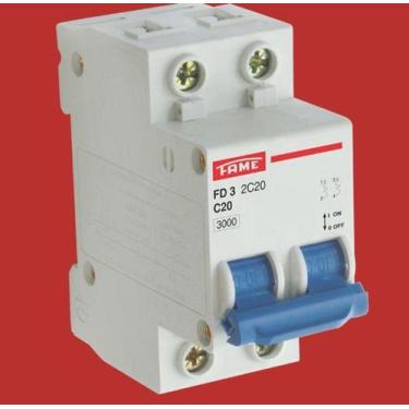 Imagem de Disjuntor bipolar 20 A Fame