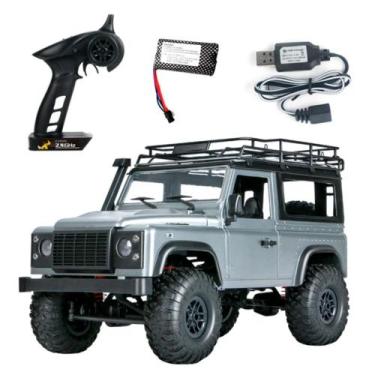 Imagem de Automodelo WlToys 1/12 RC Land Rover Defender 1990 MN-99S, Cinza