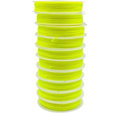 Imagem de Linha Fio Fibra Poliamida 1mm 1un 10 Metros Escolha a Cor - Macall, Am