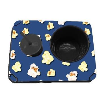 Imagem de Almofada Bandeja Pipoca Balde e 1 Copo Personalizado Pipocas - Deluzz