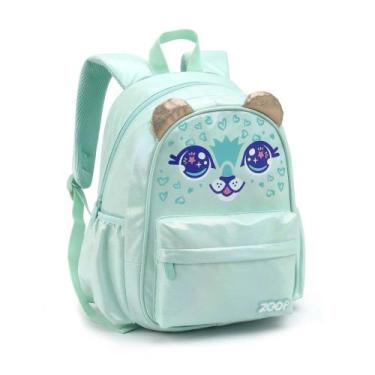 Imagem de Mochila infantil Seanite brilhante bichinhos, Verde