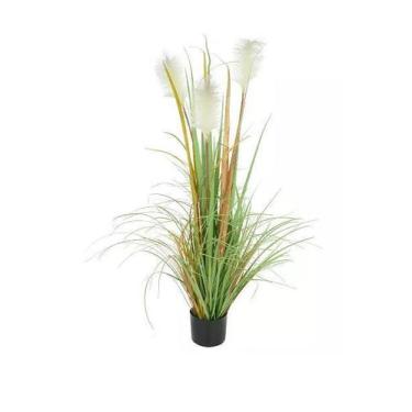 Imagem de Planta Árvore Artificial Grass Plumas Verde Outono 1,2m - FLORESCER DE