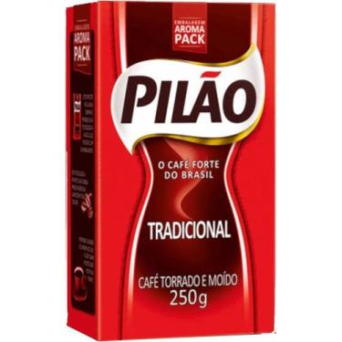 Imagem de Café Torrado E Moido Pilão A Vacuo 250g Tradicional