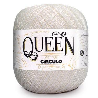Imagem de Linha Queen Círculo nº 5 - 100% Algodão Egípicio, 8001 BRANCO