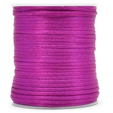 Imagem de Cordão de Cetim Rabo de Rato 2mm 50 Metros - artePunto - Arte Punto, 2