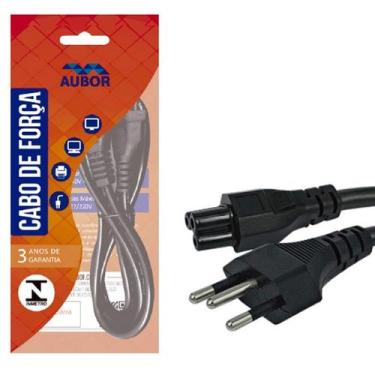 Imagem de Cabo de Força Tripolar padrão Novo 1,50mts para Notebook - sw