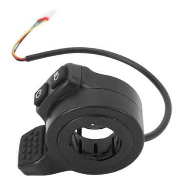 Imagem de Acelerador de Polegar, Acelerador Elétrico de Dedo Abs 12v-72v, Controle de Velocidade Rápida, Ergonômico, Lado Direito, Acelerador de Velocidade Com Mola de Equilíbrio