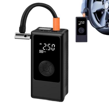 Imagem de Compressor de ar para inflar pneus, bomba de ar para pneus de carro | Bomba de ar elétrica para carro sem fio,Bomba de inflação de acionamento direto, bomba de ar elétrica para motocicletas