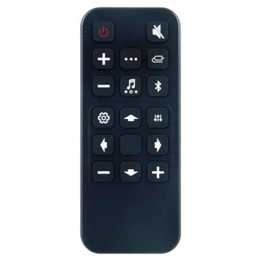Imagem de Controle remoto de substituição compatível com LG Soundbar S90QY S75QR SP7Y S65Q DS95QR SP7 SP11RA S95QR S80QY SP9YA DS80QR SP8YA WTP3 SP9A SPQ8-W SPQ8-S SPP8-W PP11M-SL SPQ9-SR S788 S2-S SPS. P5-W