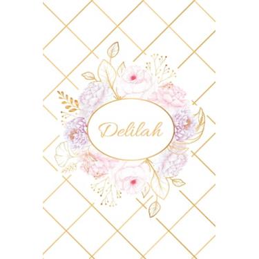 Imagem de Delilah: Lined Notebook with Personalized Name Delilah: 6x9 120 Pages - Personalized Name gift, School gifts, Gift Delilah Notebook(art-2): Delilah: ... - Personalized Name gift, School gift Delilah