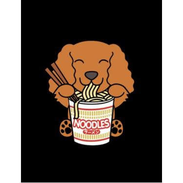 Imagem de Cocker Spaniel Cocker Spaniel Instant Ramen 1 NOTEBOOK: Journal Perfect For Writing| 8.5"x11"