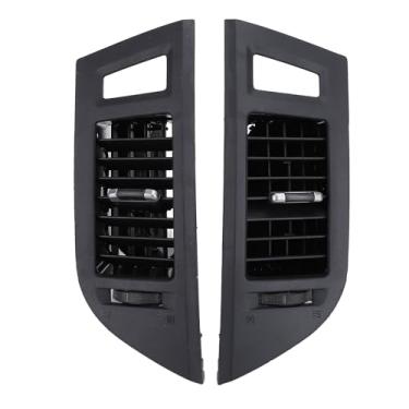 Imagem de Conjunto de Painel de Saída de Ventilação de Ar A/C Center Dash para Pajero 4 Geração 2006-2021, par de Painel de Grade de Ventilação de Duto de Ar Condicionado de Painel de Carro