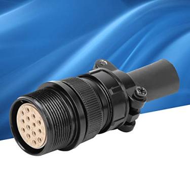 Imagem de Plugue Fêmea, Soquete de Aviação de 14 Pinos, Conector de Energia de Soldagem Fêmea, Plugue de Aviação para Soldador Miller, Equipamentos de Soldagem e Acessórios