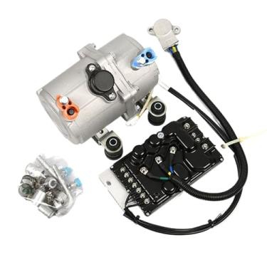 Imagem de Compressor elétrico de retrofit para refrigeração, ar condicionado automotivo, 12v, estacionamento paralelo, caminhão, inversor dc, bomba de ar condicionado