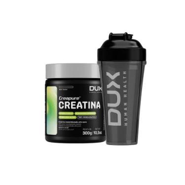 Imagem de CREATINA (100% Creapure) - POTE 300g + COQUETELEIRA - Dux Human Health