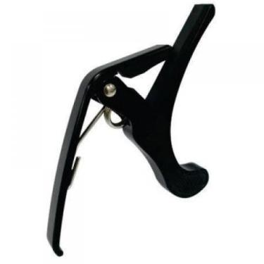 Imagem de Braçadeira Capotraste Dolphin Para Violao E Guitarra - Preto