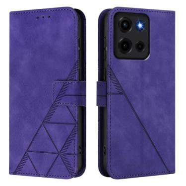 Imagem de LEMAXELERS Capa carteira para Motorola G Stylus 5G 2025, capa de couro PU com [compartimentos para cartão] [suporte] [alça de pulso] [alça de pulso] proteção à prova de choque para Moto G Stylus 5G