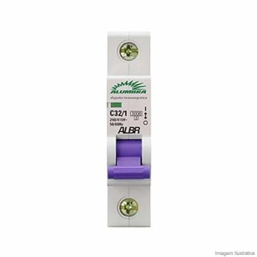 Imagem de Disjuntor Din Alumbra Unipolar C32-1 240-415v