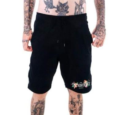 Imagem de Bermuda Moletinho Masculina‎ Anjo Cupido Cut Mode All Abstract Street-Masculino