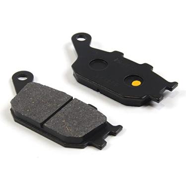 Imagem de 1 par de pastilhas de freio traseiras compatíveis com Suzuki DL650 V-Strom X 2007-2011, DL650 V-Strom ABS 2007-2011, DL650 V-Strom 2012-2015 Xpedltion 11, peças de acessórios de reposição para