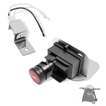 Imagem de MOASKER Kit de ignição de grelha 63788 para peças de reposição de ignição de grelha a gás Weber Q3200 Q320, kit de ignição de acionador de partida eletrônico para Weber Q3200 Q320 Q320 peças de