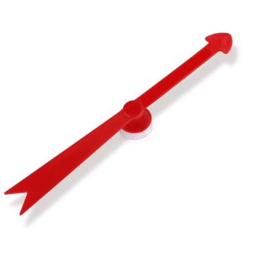 Imagem de Plástico grande Spinner Arrow Gosknor para sala de aula (vermelho)