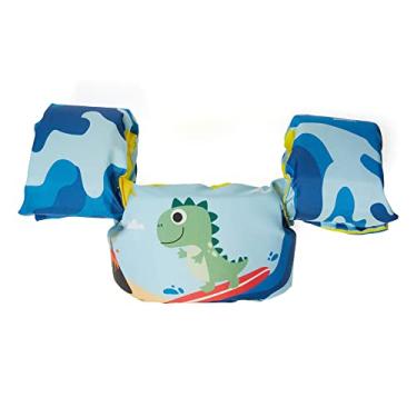Imagem de Boia Salva-Vidas Braço Infantil Colete Salva Vidas Homologada Momis Petit (DINO)
