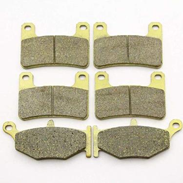 Imagem de Pastilhas de freio dianteiras traseiras para Suzuki GSXR 600 K6 K7 K8 K9 2006 2007 2008 2009 2010 Serve para Suzuki 2006-2010 100% novo por I-Joy