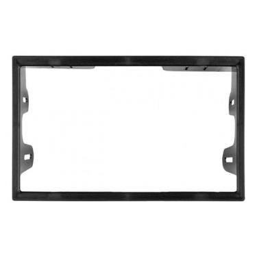 Imagem de Moldura para central multimidia MP5 2 din polo fox G2 bora fiesta ecosport golf 1999 A 2013