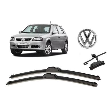 Imagem de Par de Palhetas Limpador de Parabrisa Dianteiro Volkswagen Gol G4