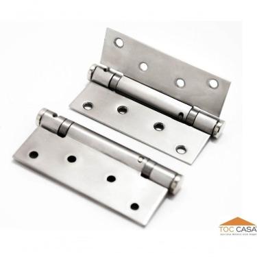 Imagem de Dobradiça Com Mola 4x3 Inox 304 Polido 01 Peça