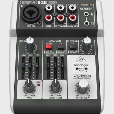Imagem de Mesa De Som Mixer Behringer 302usb Xenyx Bivolt