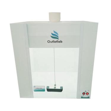 Imagem de Capela Para Exaustão De Gases 60 Em Mdf Com Lâmpada Uv 110V