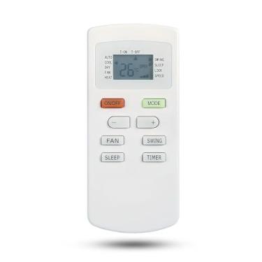 Imagem de Controle remoto de substituição para AIR-CON YX1FF YX1F ACZEM4H4R12 ACZEM4C4R09 ACZCI4H4R09 ACZEM4H4R18 ACZCI4H4R18 ACZEM4H4R24 ACZCI4H4R24 ACZEM4C4R24 12 ACZZ Ar condicionado CI4C4R12 ACZCI4H4R12 AC