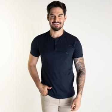 Imagem de Camiseta Acostamento Henley Masculina-Masculino