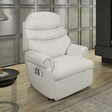 Imagem de Poltrona Reclinável do Papai Cadeira Vovô Gelo Corano Soft