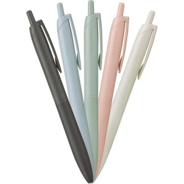 Imagem de Mitsubishi Pencil HSXNSL055PMIX Caneta esferográfica à base de óleo Jet Stream Light Touch Ink Pacote com 5 0,5 Mix