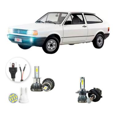 Imagem de Ultra Led Nano 22000lm Volkswagen Gol 1980-1995 H4 H3 - LUXLED y3, Bra