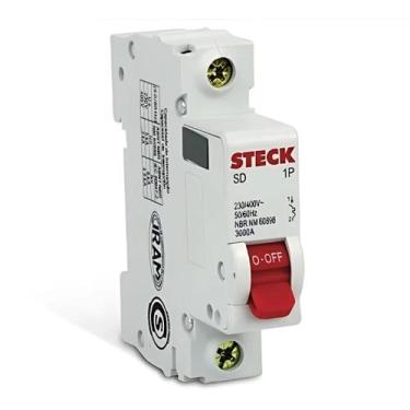 Imagem de Kit 1 Disjuntor Mono 16a Steck Curva C 3ka Sdd61c10