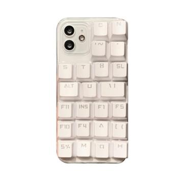 Imagem de Capa 3D com teclado criativo para iPhone 15, 14, 13 Pro Max, capa traseira para 12 Mini, 11 Pro Max, X, XS, XR, 8, 7 Plus SE 2020, 1, para iPhone 14