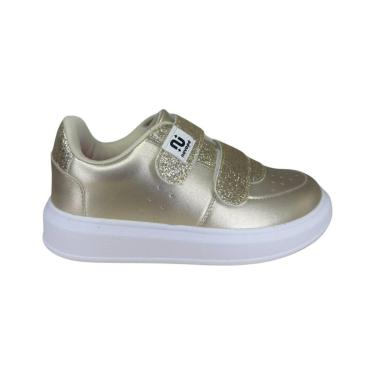 Imagem de Tênis Infantil Feminino Novopé Dourado - 1012-Feminino