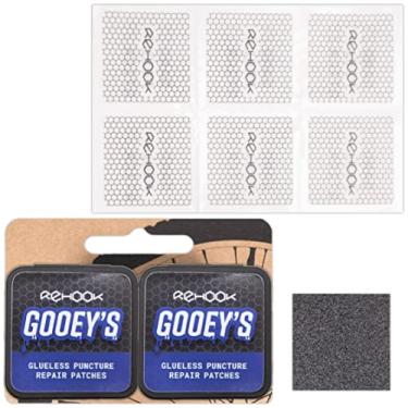 Imagem de Rehook Gooeys (pacote com 2 unidades) - Kit de adesivos autoadesivos sem cola para reparo de perfuração de bicicleta (2)
