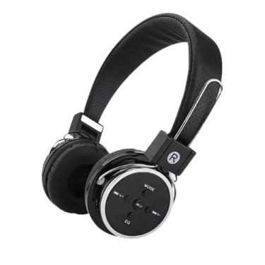 Imagem de Fone De Ouvido Sem Fio Bluetooth HeadPhone SD FM Cor Preto A-B05